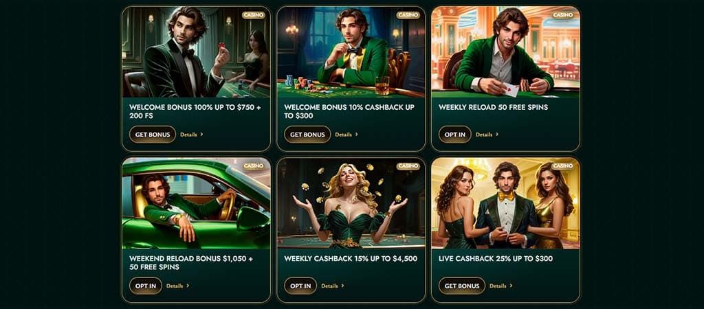 Cashed Casino, casino Canada, promotions